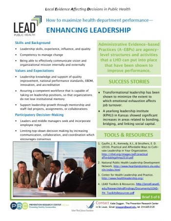 Enhancing Leadership (pdf)