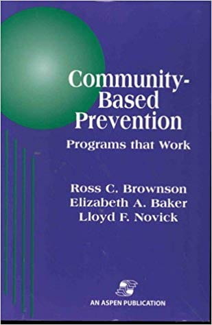Community-Based Prevention book cover