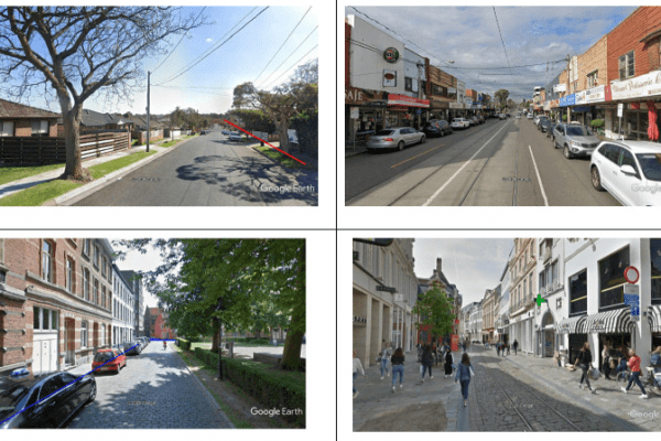 Reliability of streetscape audits comparing on-street and online observations: MAPS-Global in 5 countries